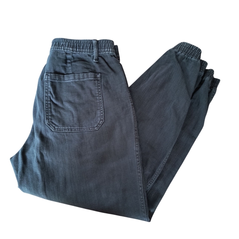 Gap Charcoal Denim Joggers Size 10